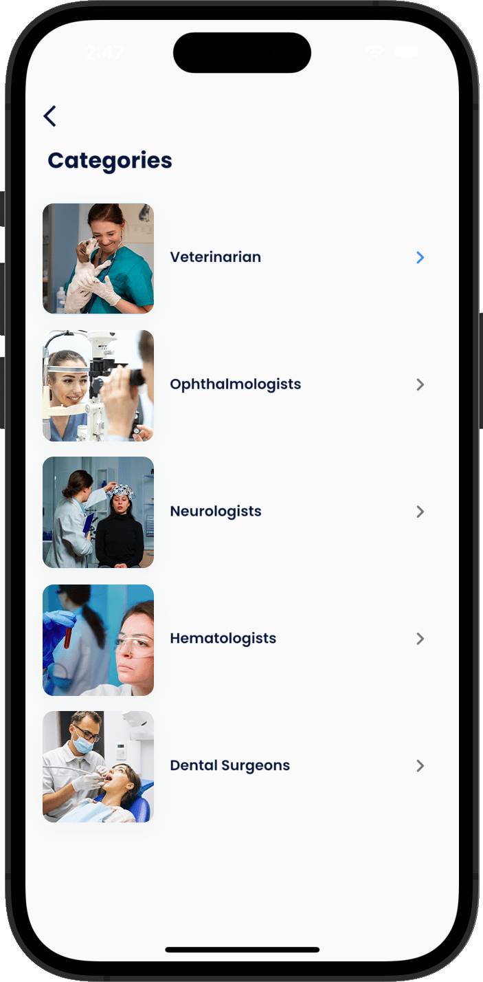 doctor-app-category