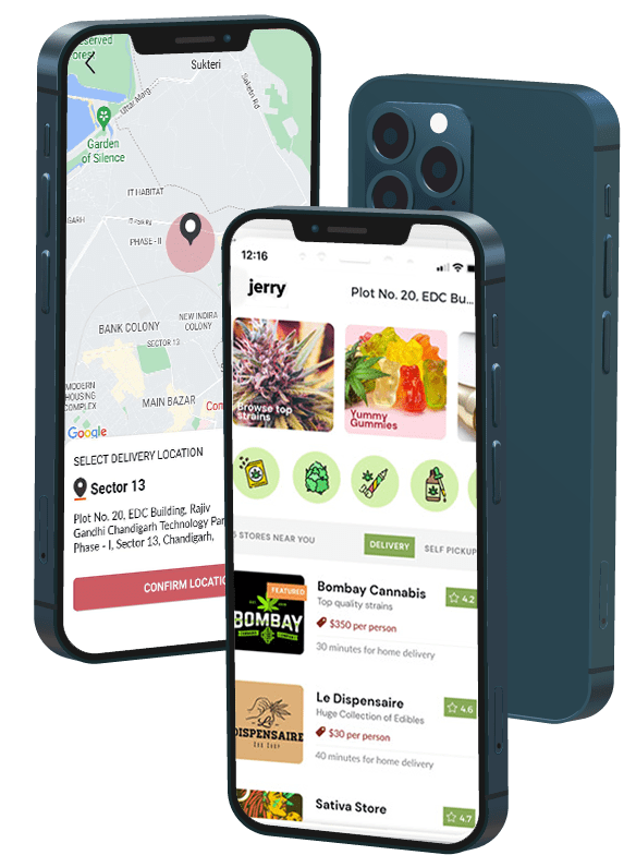 jerry marijuana app features